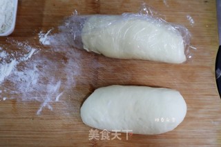 松软豆沙包❗️奶香麦穗红豆包（一次发酵）的做法步骤：4