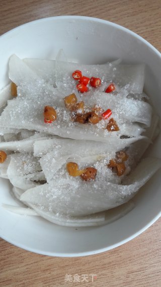 酸辣萝卜的做法步骤：3