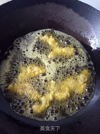 酥炸平菇的做法步骤：7