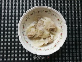虫草花鸡汤小馄饨的做法步骤：10