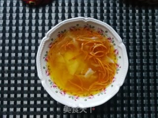 虫草花鸡汤面片的做法步骤：9