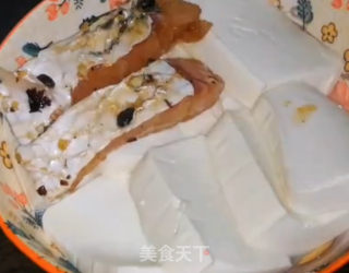 豉汁豆腐蒸鱼腩的做法步骤：3
