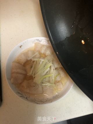 清蒸巴沙鱼。的做法步骤：9