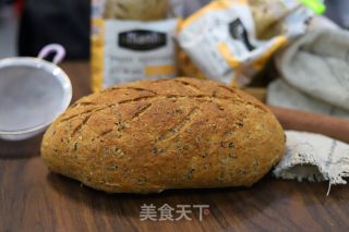 谷物面包的做法步骤：7