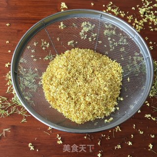 桂花蜜的做法步骤：1