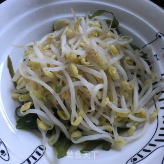 海带丝拌小豆芽的做法步骤：5