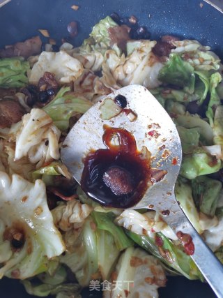 干锅手撕包菜的做法步骤：9