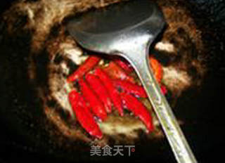 辣炒面筋梅豆的做法步骤：4