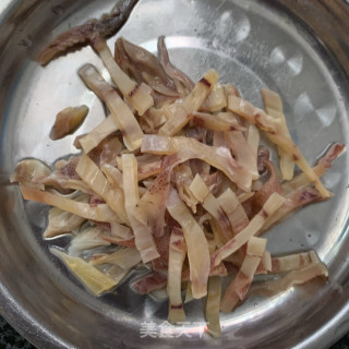 干鱿虾仁柯饭的做法步骤：2