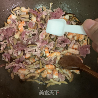 干鱿虾仁柯饭的做法步骤：11