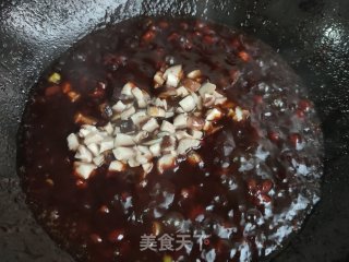 香菇肉丁炸酱面的做法步骤：18