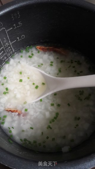 五指牛奶萝卜粥的做法步骤：7