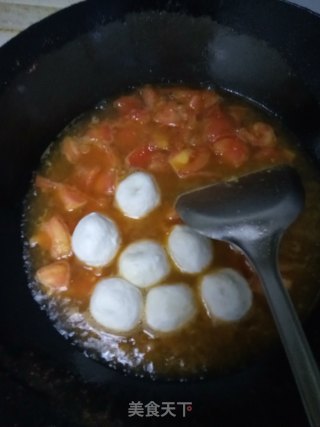 西红柿鱼丸的做法步骤：6