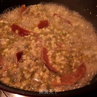 陈皮绿豆蓉的做法步骤：5
