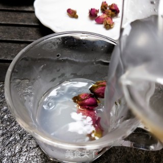 甜酒玫瑰饮的做法步骤：7