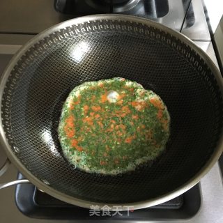 胡萝卜葱花炒蛋的做法步骤：5