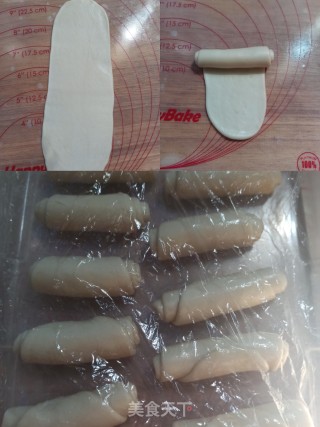 麻薯肉松蛋黄酥的做法步骤：10
