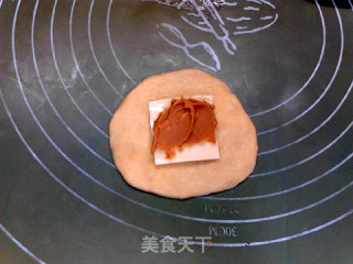 花生酱与华夫：花生酱芝士酱腿华夫饼的做法步骤：9