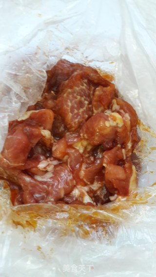 白萝卜炒猪肉的做法步骤：3