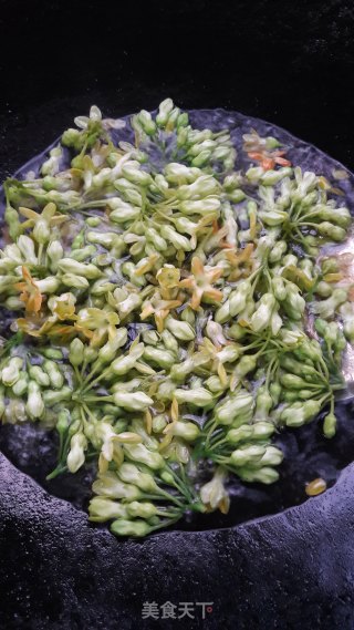夜香花鸡蛋汤的做法步骤：5
