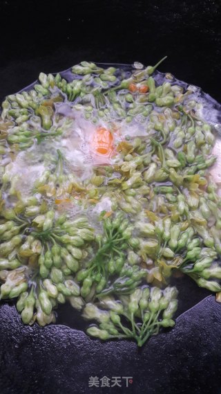 夜香花鸡蛋汤的做法步骤：6