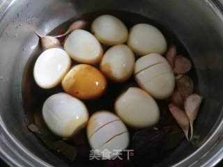 啤酒鸡腿卤蛋的做法步骤：7