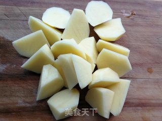 黑木耳土豆炖排骨的做法步骤：5