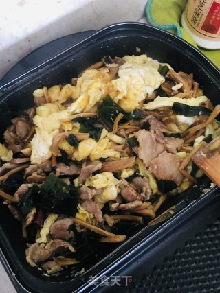 家庭版木须肉的做法步骤：8