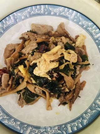 家庭版木须肉的做法步骤：9