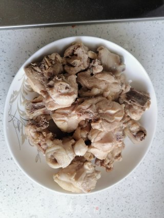 毛豆烧鸡块的做法步骤：3