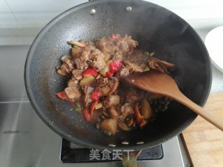 毛豆烧鸡块的做法步骤：9