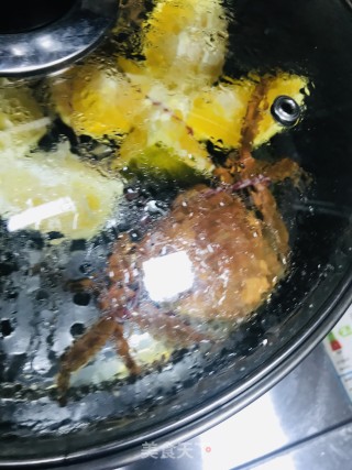 橘香螃蟹的做法步骤：4