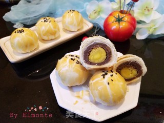 栗子蛋黄酥的做法步骤：29