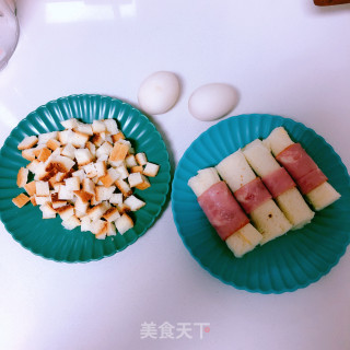 培根吐司卷&吐司蛋饼的做法步骤：9