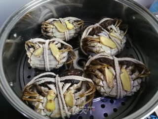 清蒸大闸蟹的做法步骤：3