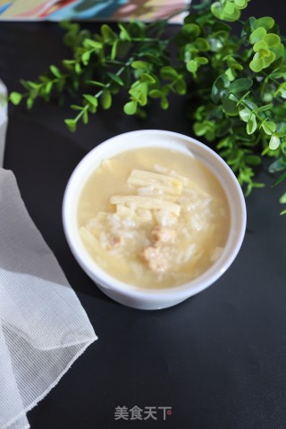 腐竹瘦肉粥的做法步骤：6