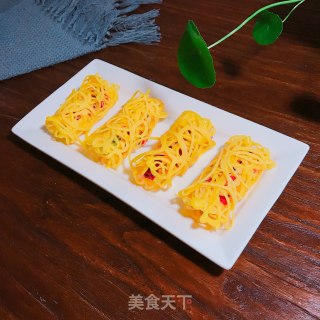 蕾丝水果卷的做法步骤：14