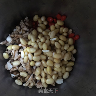 枸杞核桃米糊的做法步骤：6