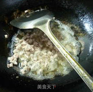 瘦肉咸菜炒饭的做法步骤：7