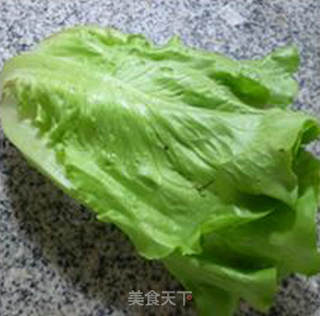 生菜炒饭的做法步骤：2