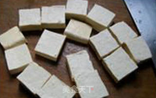 梅豆黑木耳烧豆腐的做法步骤：4