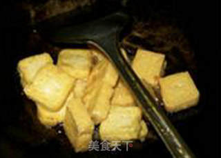 梅豆黑木耳烧豆腐的做法步骤：6