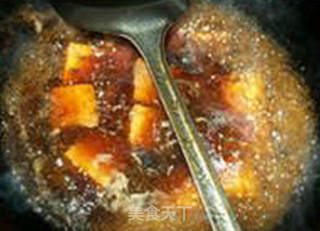 梅豆黑木耳烧豆腐的做法步骤：7