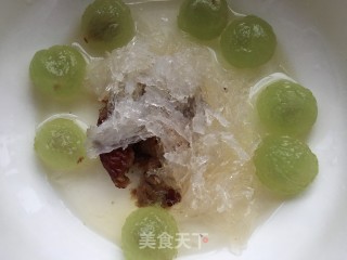 葡萄炖燕窝的做法步骤：4