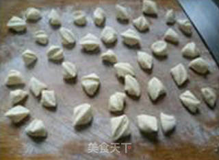 鸡棕菌小青菜炒面疙瘩的做法步骤：8