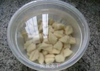 鸡棕菌小青菜炒面疙瘩的做法步骤：10