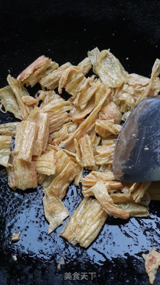 腐竹蒸猪肉的做法步骤：5