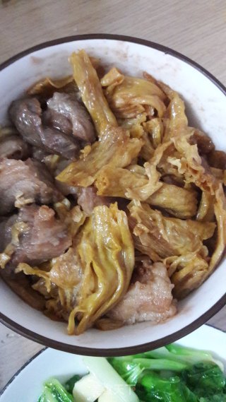 腐竹蒸猪肉的做法步骤：10