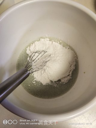 蝶豆花蛋糕卷的做法步骤：4