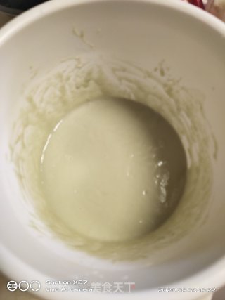 蝶豆花蛋糕卷的做法步骤：5